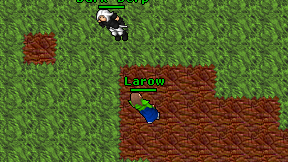 Larow on screen