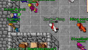 Jack-Wing on screen