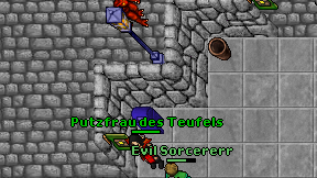 Evil Sorcererr on screen