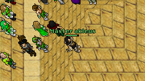 Master akleus on screen