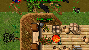 Icaruss on screen