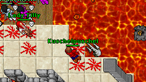 Kuschelpuschel on screen
