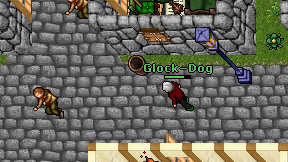 Glock-Dog on screen