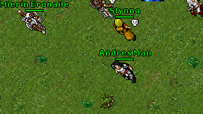 Andres Man on screen