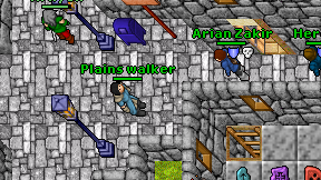 Plains walker on screen