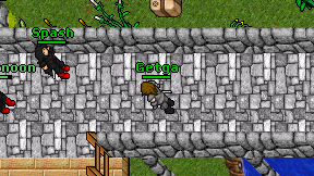 Getga on screen