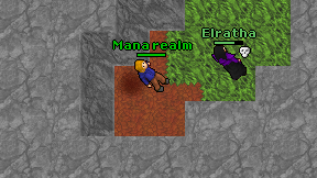 Mana realm on screen