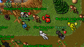 Fishpall on screen