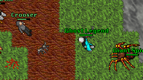 Ghost Legend on screen