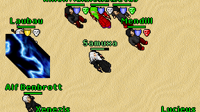 Samuxa on screen