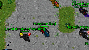 Master Zad on screen