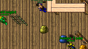 Emeald Knight on screen