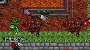 Hankerd on screen