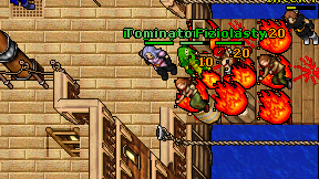 Dago-pon on screen