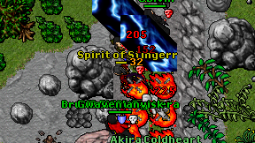 Spirit of Stingerr on screen