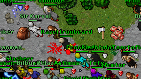 Razel Ironbeard on screen