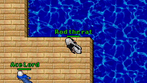 Rod the rat on screen