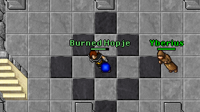 Burned Hopje on screen