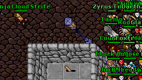 Ninja Cloud Strife on screen