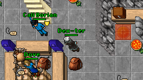 Dex-ter on screen
