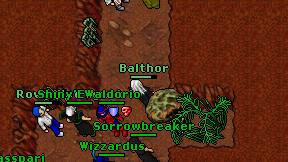 Balthor on screen