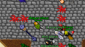 Algarohuz on screen