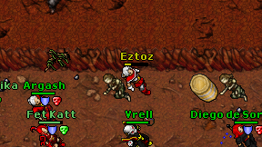 Eztoz on screen
