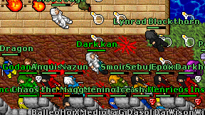 Dark kan on screen