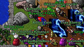 Masster Flame on screen