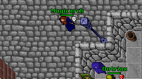 Magicarch on screen
