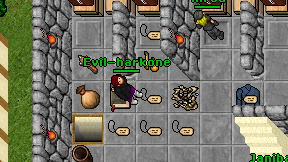 Evil-harkone on screen