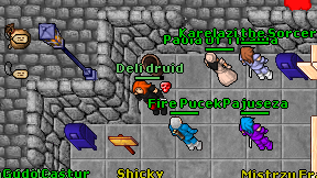 Deli druid on screen
