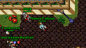 Maxis Fabius on screen