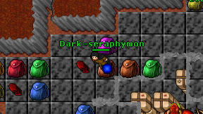 Dark-seraphymon on screen