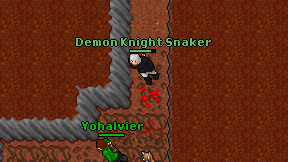 Demon Knight Snaker on screen