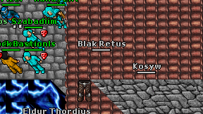 Blak Retus on screen