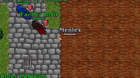 Menles on screen