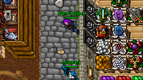 Pertuba on screen