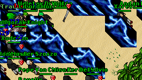 Ganfire on screen