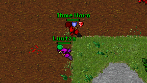 Luutza on screen