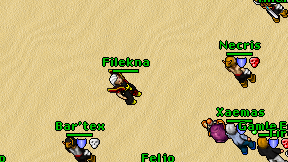 Filekna on screen