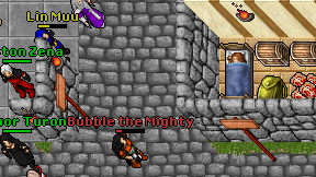 Bubble the Mighty on screen