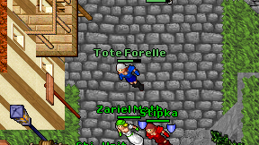Tote Forelle on screen