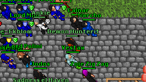 Demon Hunterit on screen