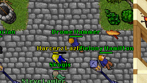 Drome Hammer on screen