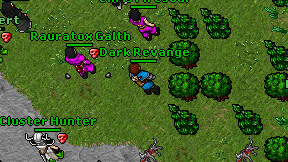 Dark Revange on screen
