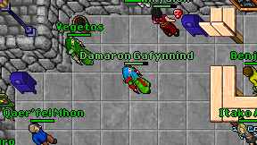 Damaron Gafynnind on screen