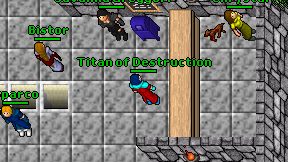 Titan of Destruction on screen