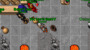 Victorii Sniff on screen