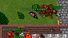 Treze'the knight on screen